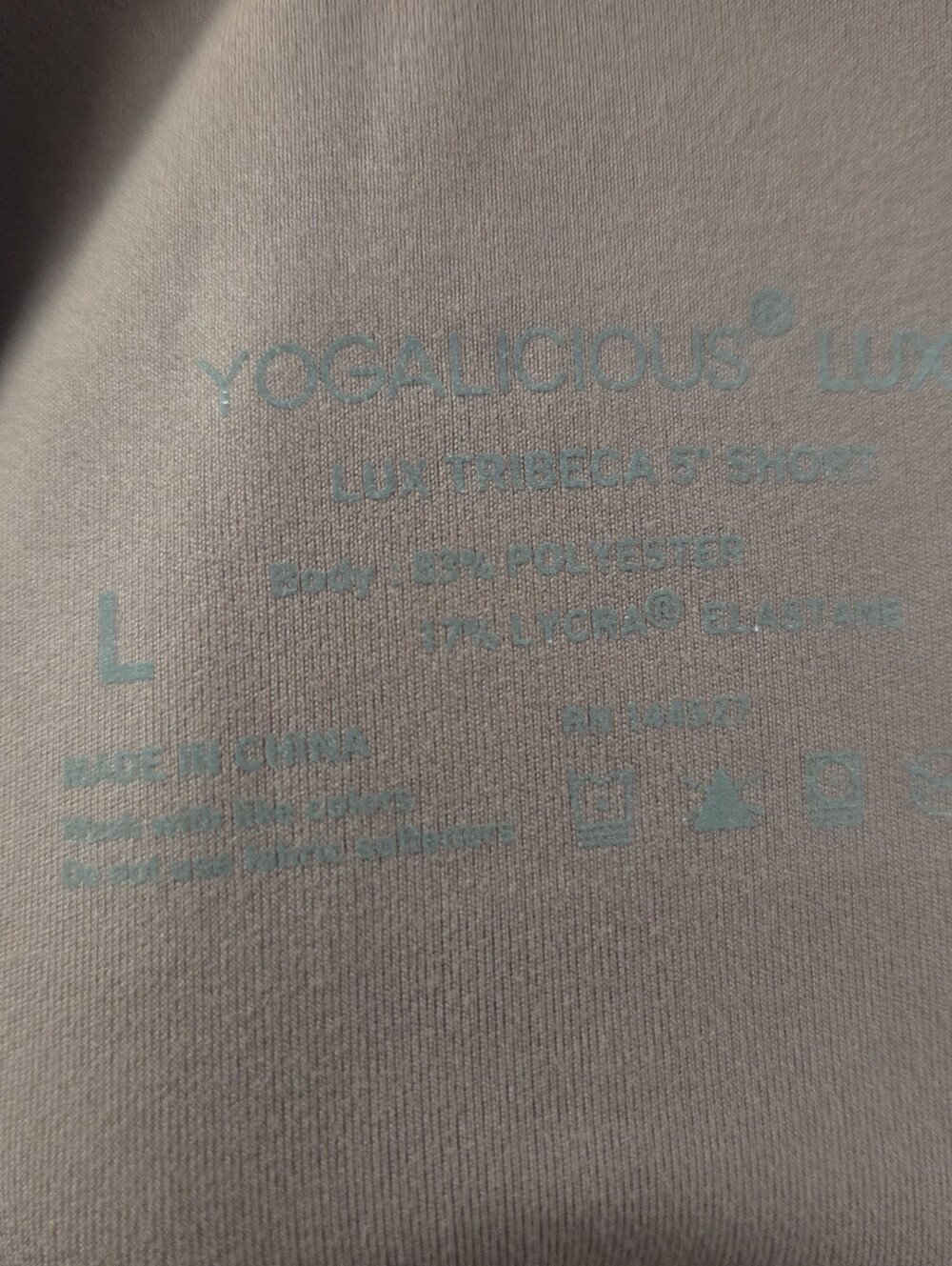 Yogalicious Lush Tribeca 5 Inch Short Large - Picture 5 of 6